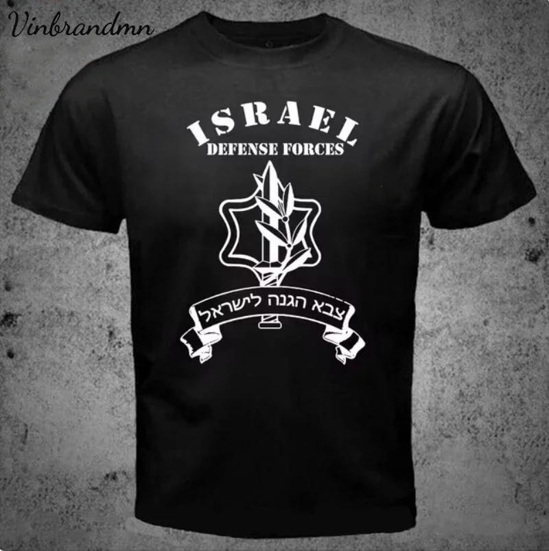 Vintage Israel Defense Forces IDF Israeli Military Army T-Shirt High-quality Cotton Short Sleeve O-Neck Mens T Shirt New S-6XL