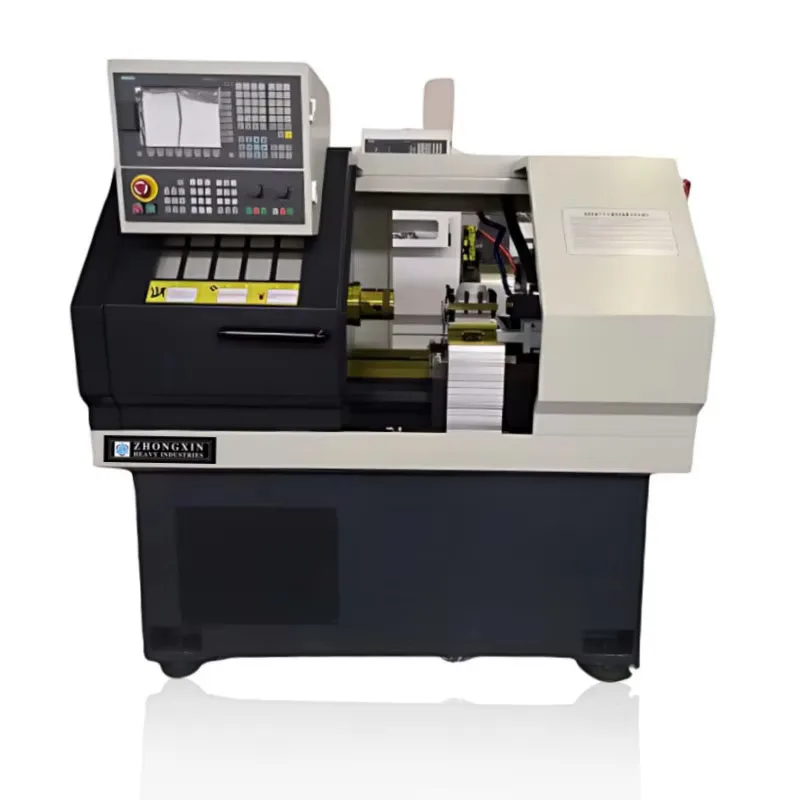 China Automatic Mini CNC Lathe Hine Ck6130 With Fanuc GSK Control System For Light Duty Turning And Hining