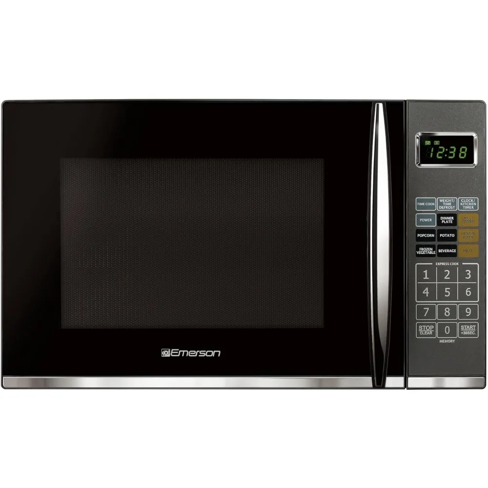 1.2 Cu. Ft. Microwave Oven with Griller, Timer & LED Display 11 Power Levels, 9 Pre-Programmed Settings