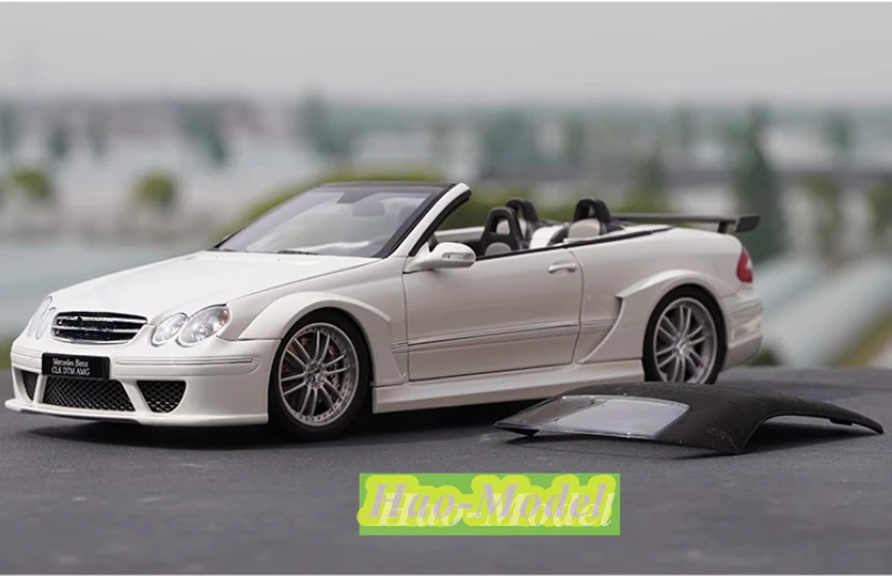 

Модель автомобиля Kyosho 1/18 для Benz CLK DTM AMG кабриолета, литой под давлением, игрушки для мальчиков, подарки на день рождения, хобби, демонстрационные коллекционные украшения