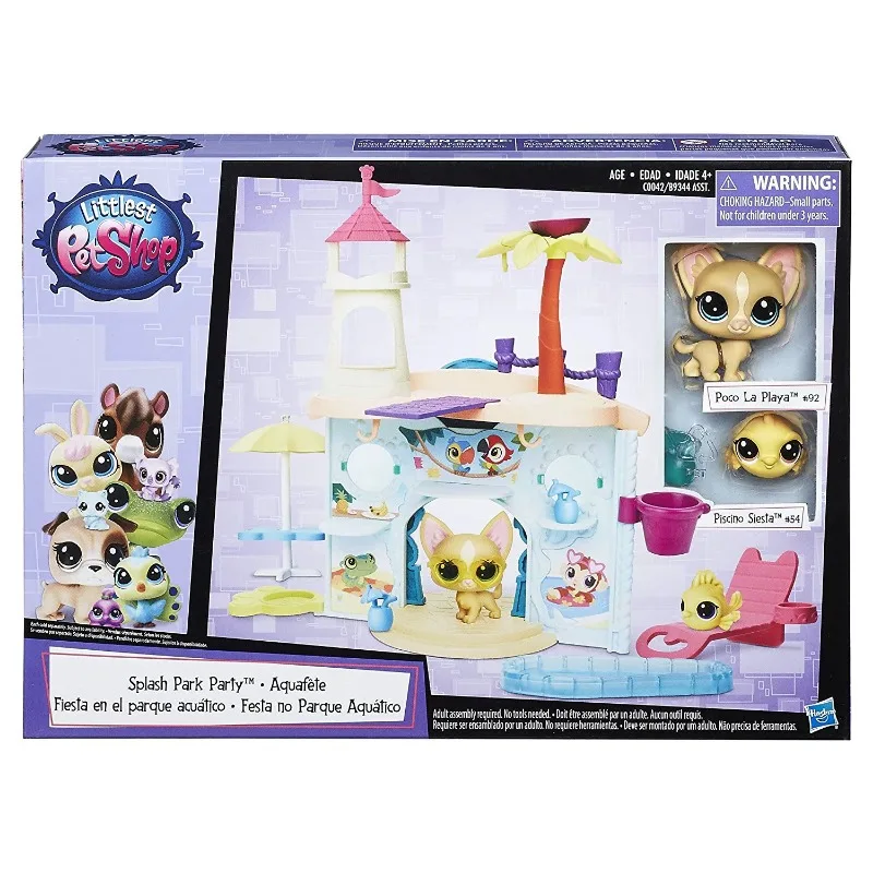 Hasbro Little Pet Shop Figure Splash Park Party Froggy La Rana Brody Ginny Junebug Elvy Wheated Upesi Duma Accessories Toy