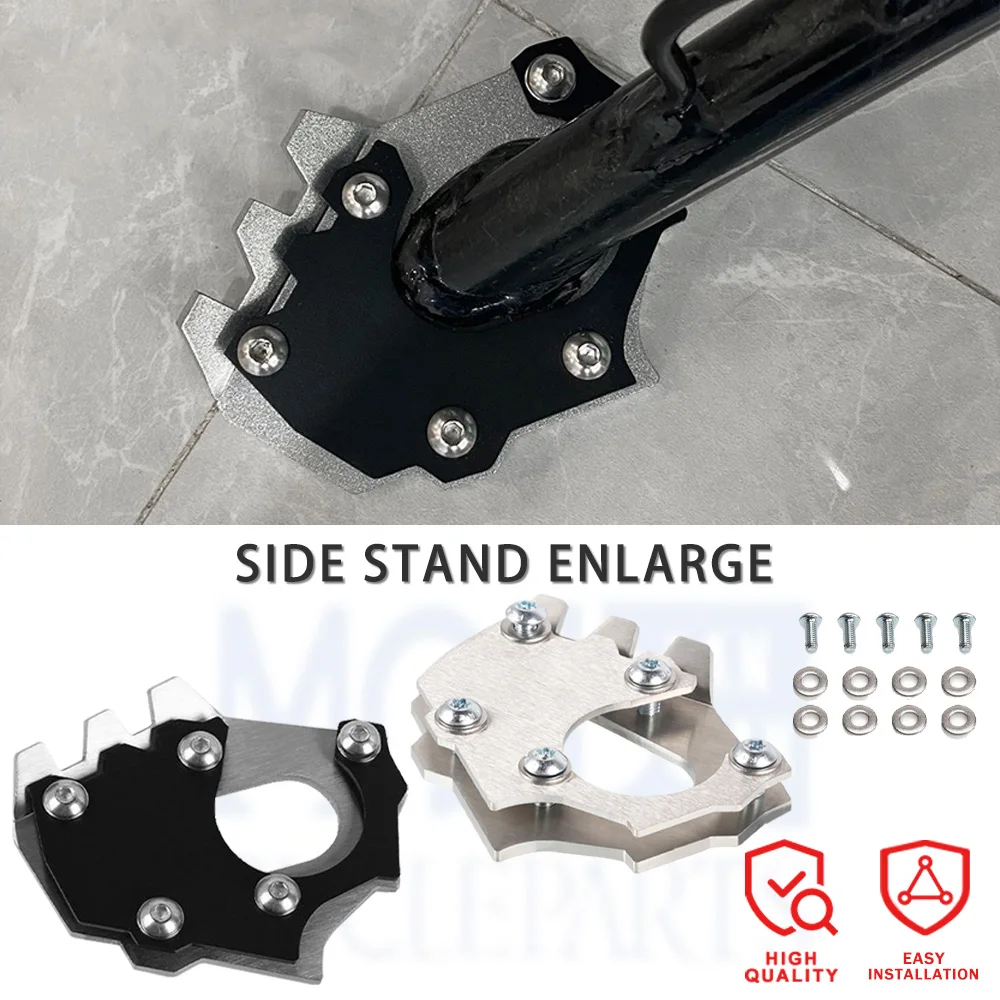 

For 790 1050 1090 1290 Adventure ADV R 1290 Super Adventure 2019-2020 Motorcycle Kickstand Side Stand Enlarger Plate Kickstand