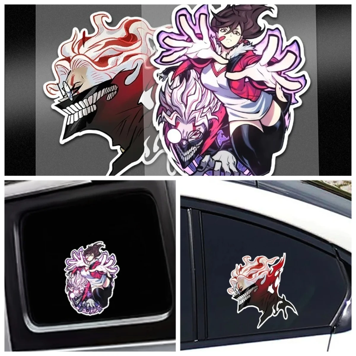 

Car Sticker Auto Vinyl Decal Waterproof Anime JDM Cool Design for Car Body Window Bumper Scratch Removable Vehicle Decoration