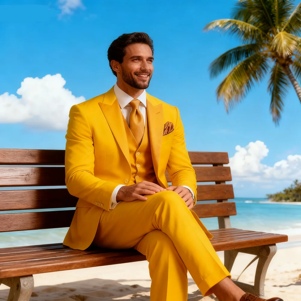 

Novo Marfim & Rose Dark Formal Деловой мужской смокинг жениха Свадебный торжественный мужской костюм для курения