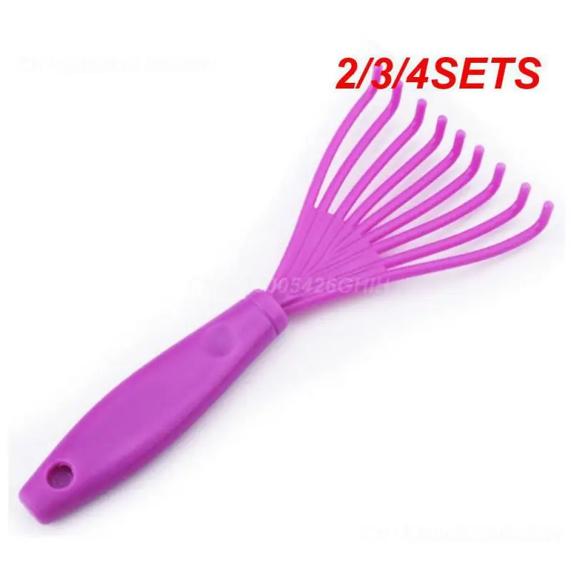 2/3/4SETS Comb Cleaning Claw Small And Light Not Easy To Break Black 8.2cm Comb Cleaner Clean Up Dead Ends Easy To Use