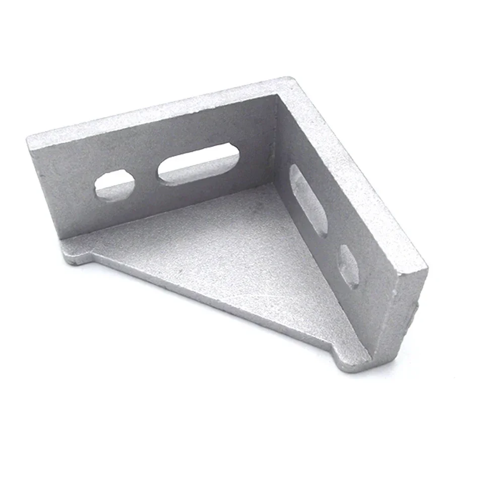 10Pcs 3060 29x58x58mm European Corner Fitting Angle Aluminum 30 X 60 L Connector Bracket Fastener Industrial  Profile