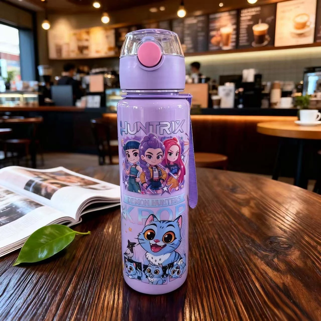 700 مللي K-pop Demon Hunters HUNTR X Rumi Mira Zoey Jinu Celine Kpop Warriors كوب ماء K Pop شرب زجاجة مدرسة Huntrix Gourde #6