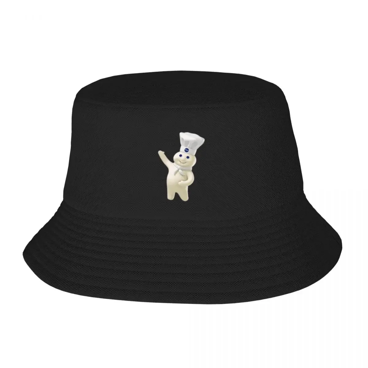 PILLSBURY DOUGHBOY Bucket Hat Custom Cap Wild Ball Hat Luxury Woman Men's