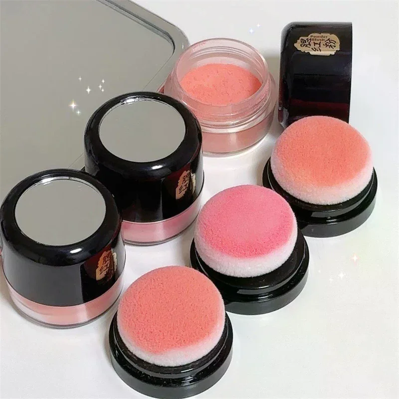 DIKALU Soft Face Blusher Powder Cheek Rouge Nourishing Nude Makeup Oil Control Brightening Complexion Repair Makeup Cosmetics