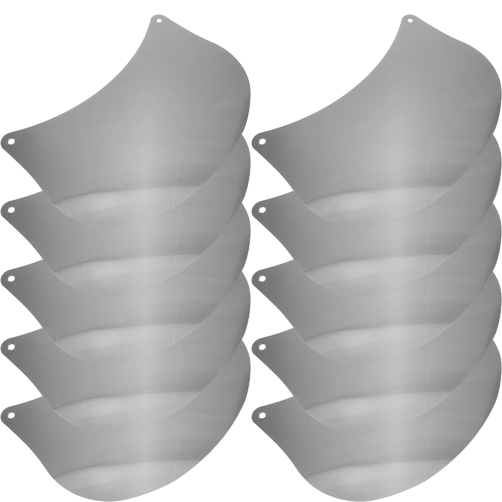 

10Pcs Hat Visor Replacement Sunproof Plastic Brim Lightweight Detachable Universal Outdoor Cycling Accessories