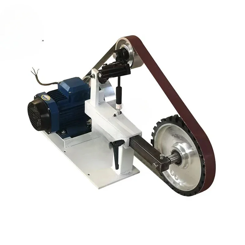 Industrial belt grinder knife contact wheel