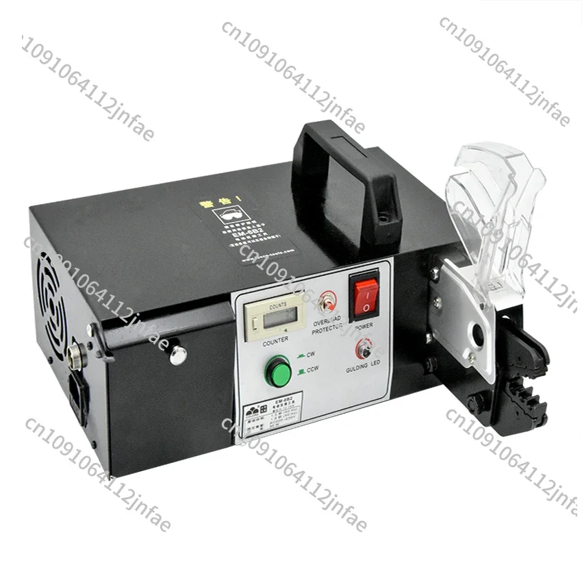 ماكينة تجعيد الأسلاك الكهربائية EM-6B2 ماكينة تجعيد طرفية أوتوماتيكية كماشة تجريد الأسلاك الهوائية #1