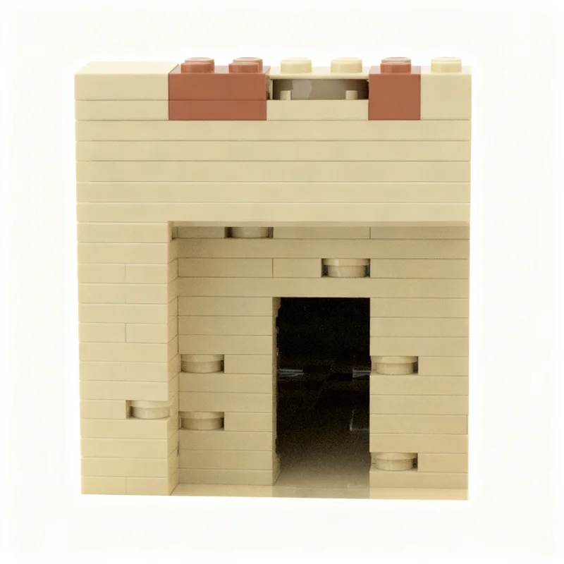 4009pcs MOC UCS Minifigure-scale Desert Temple Model Building Blocks Display Brick Education Birthday Assemble Collection Craft