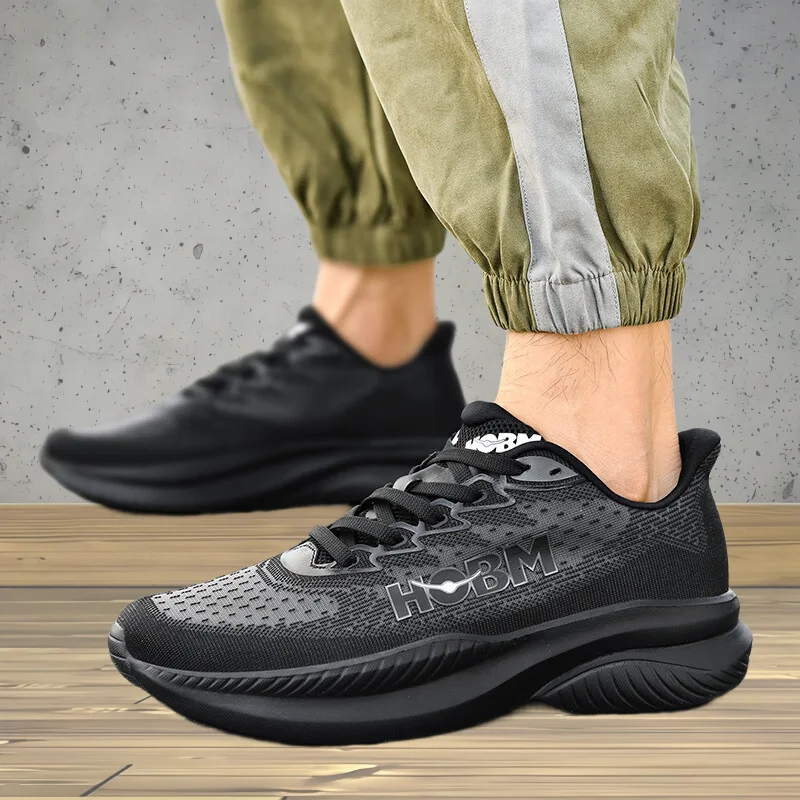 

Thick soled running shoes, comfortable and non tiring for sports, matching basketball shoes for couples, breathable mesh