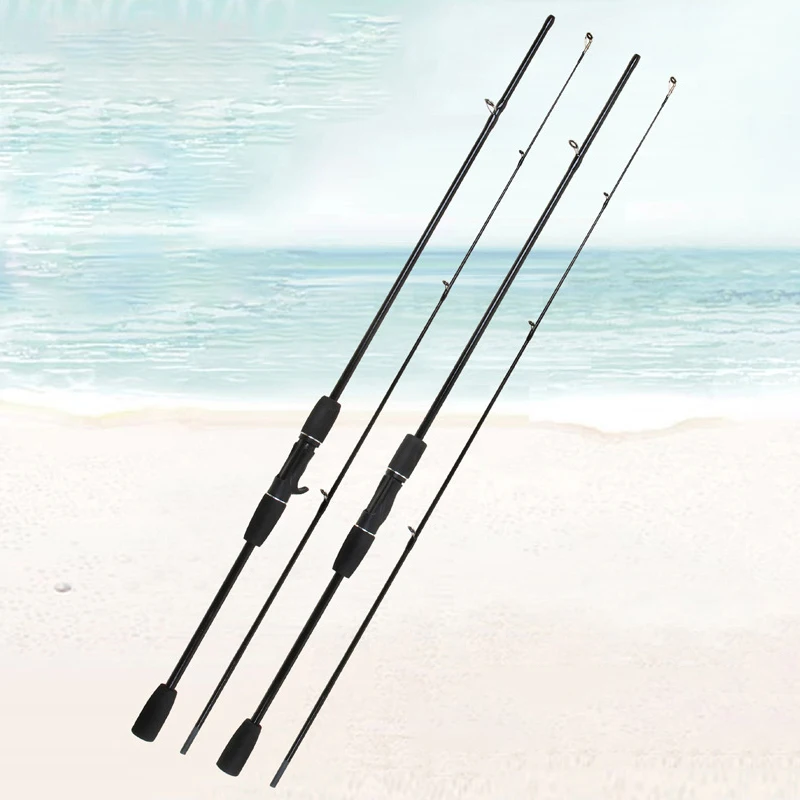 Fishing Lure Rod 1.65/1.8/2.1M Spinning Rod Fishing Rod New Design Carbon Fiber Spinning Baitcasting Fishing Pole