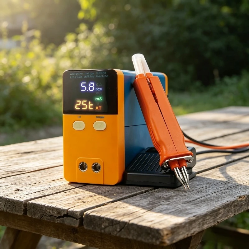 801B Lithium Handheld Capacitor Spot Welding Machine Battery Repair Device Portable Spot Welder