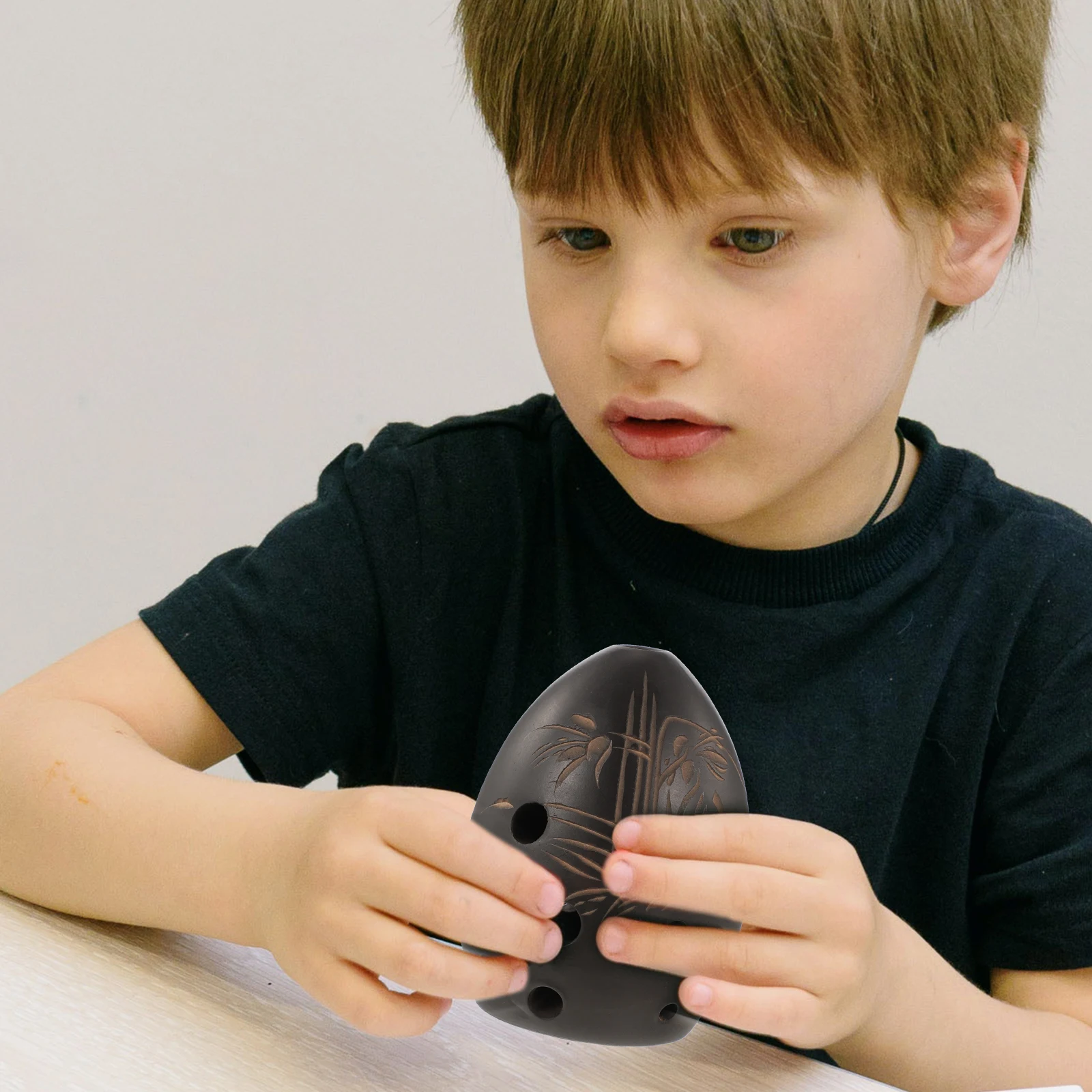 

Alto 8-Hole Ocarina Clear Sound Comfortable Play Beginner Friendly Unique Sound Portable Gift Ocarina