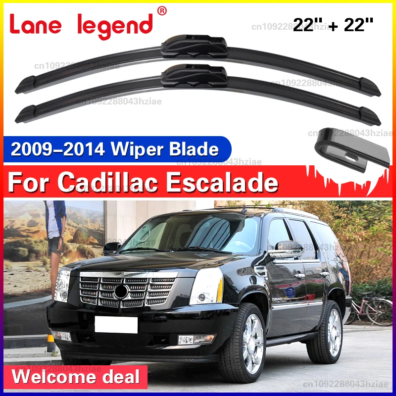 Escobilla limpiaparabrisas de coche limpiaparabrisas delantero accesorios de coche para Cadillac Escalade 2009 2010 2011 2012 2013 2014 GMT 900