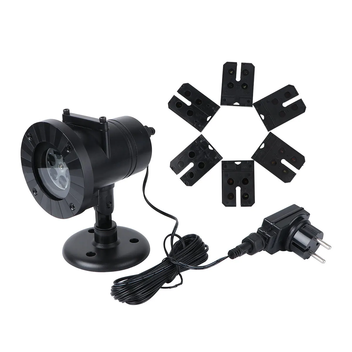 

12 Patterns Projection Lamp DC12V 4Leds Engineering Plastic Waterproof IP65 Landscape Holiday Party Light for Outdoor Indoor Use