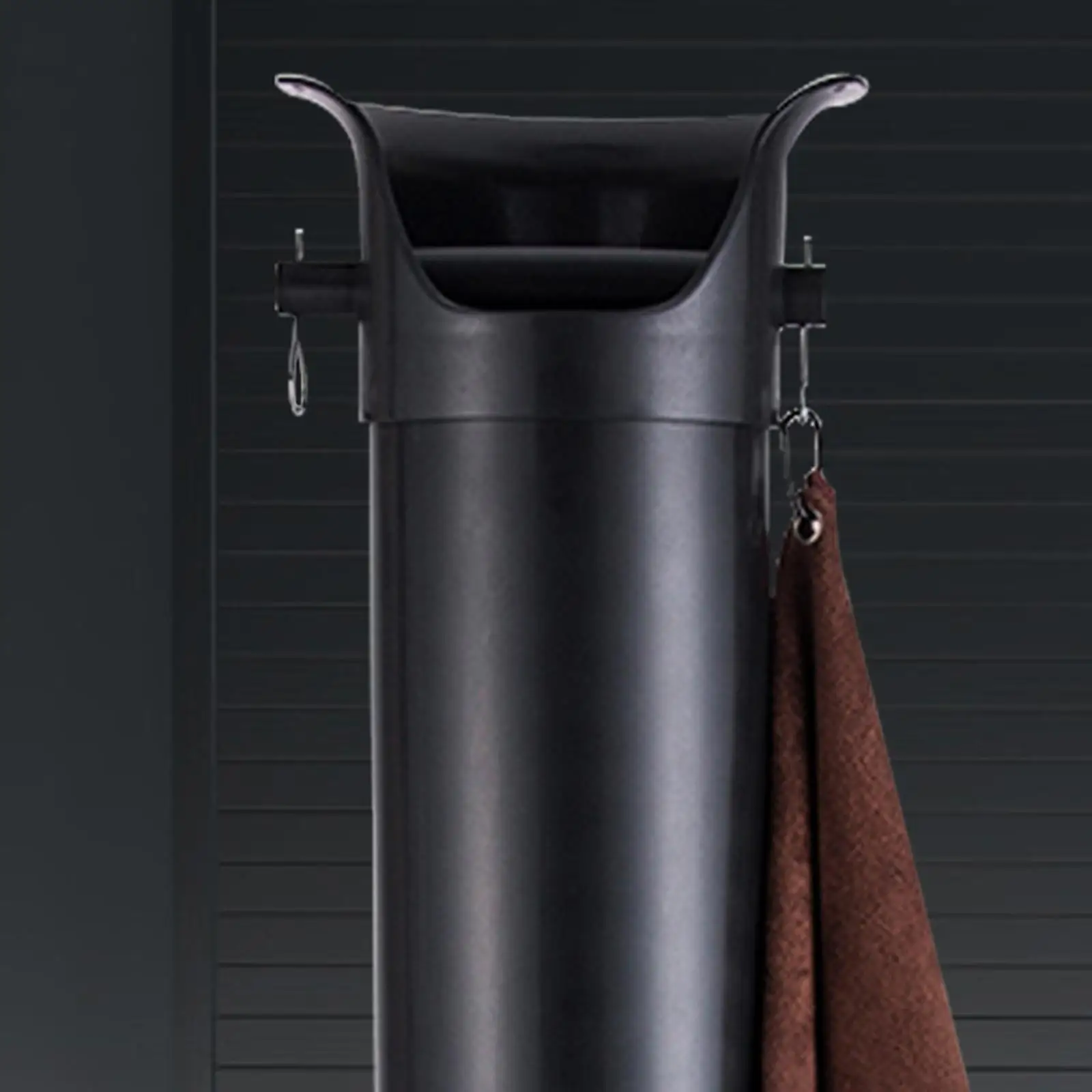 Coffee Knock Bucket Removable Rubber Knock Bar with Garbage Bags for Kitchen
