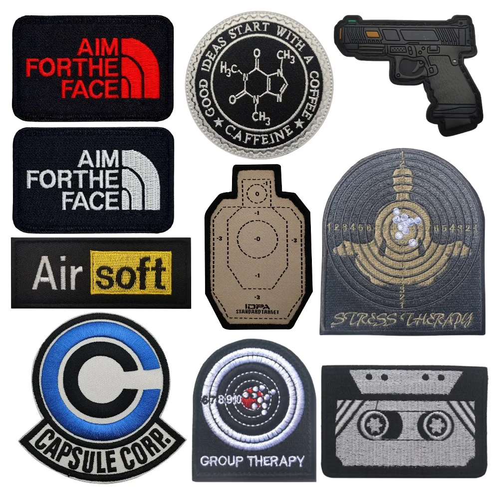 AIM FORTHE parche táctico bordado insignia moral para brazalete - imagen 3