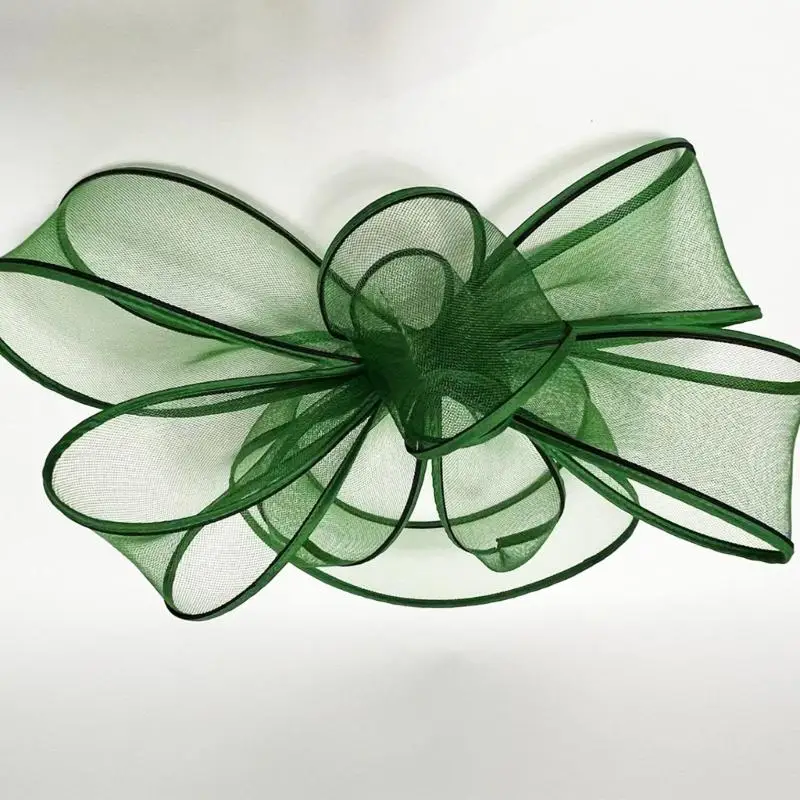 39BD Ribbon Flapper Barrettes Übergroßer Kopfschmuck 1920er Jahre Kunst Haarschmuck Haarspange – Detail 8