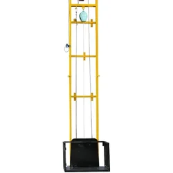 Portable Hoist Motor Small Size Electric Platform Cargo Lift 10m Lifting Equipment Domestic Mini Railed Hoist