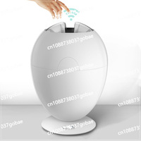 Intelligent induction electric automatic trash can household living room round ball creative European and American style