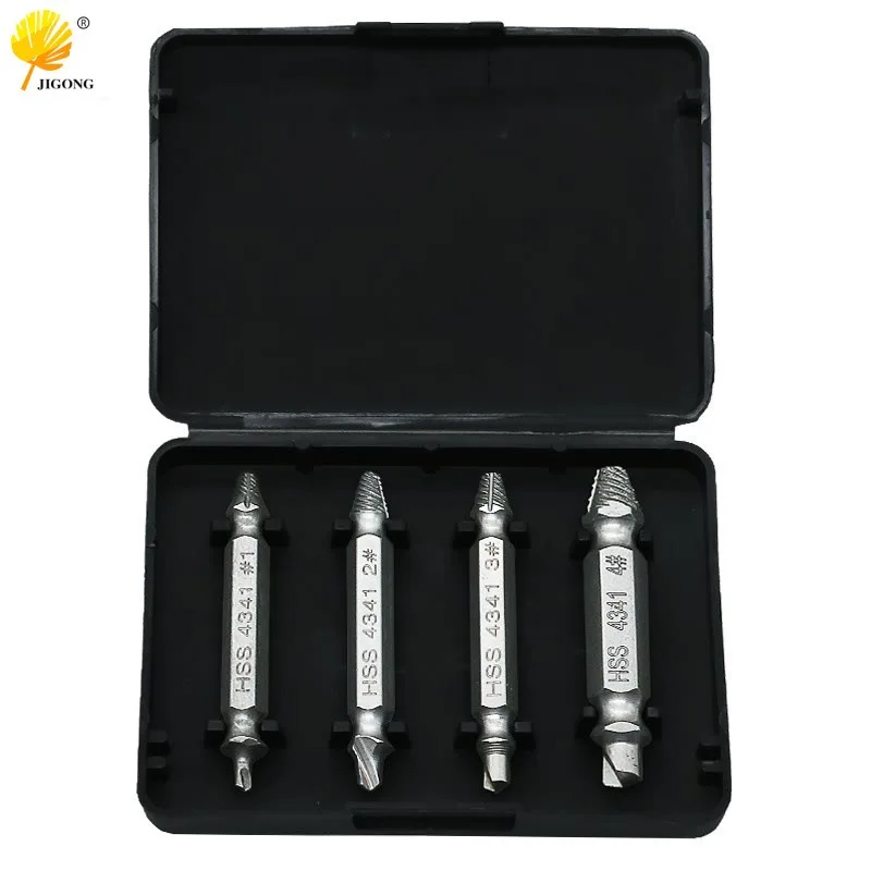 4341 Broken head screw remover, slide tooth damaged screw remover, screwdriver, batch head double head remover