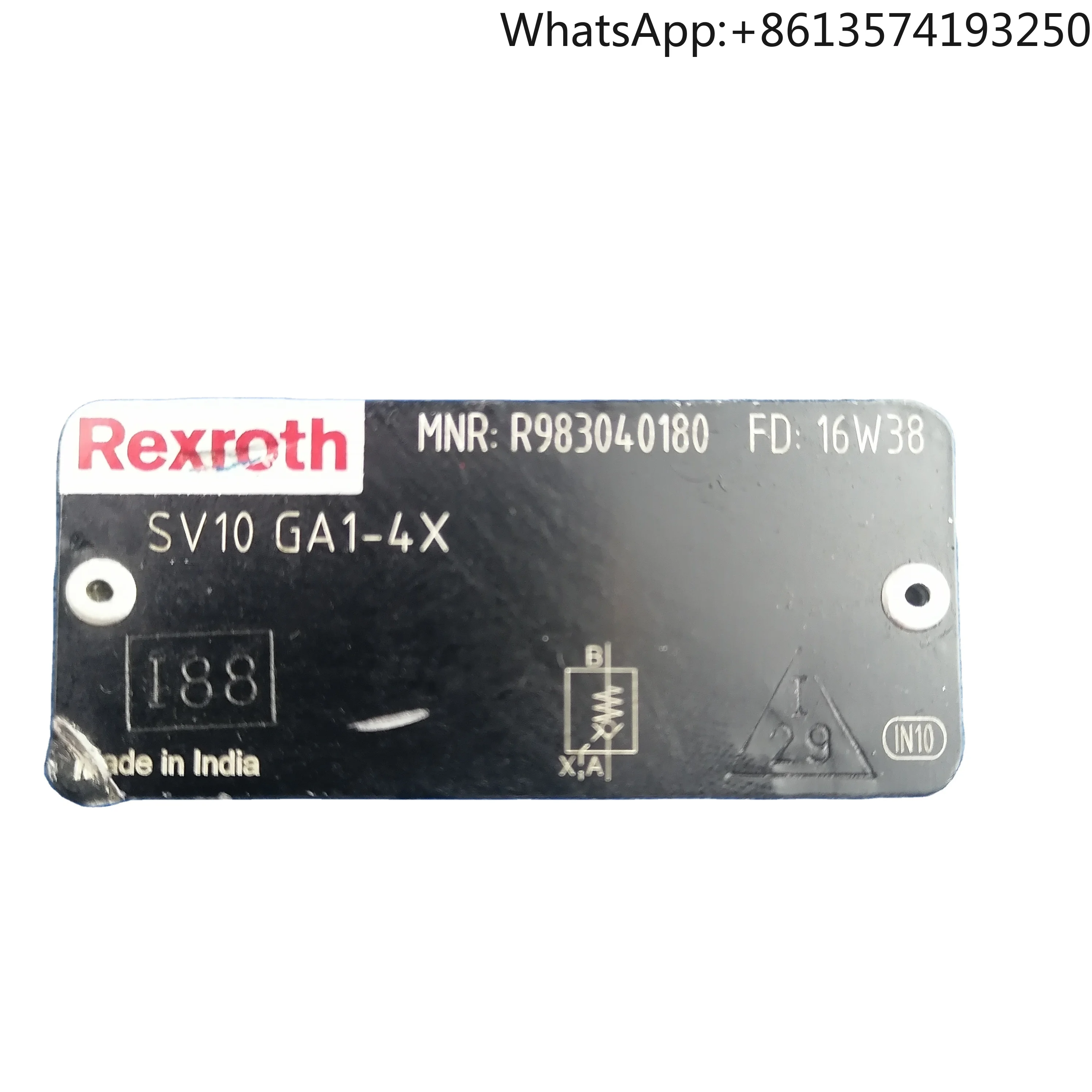 

REXROTH Check Valves SV10GA1-4X/ R900483368