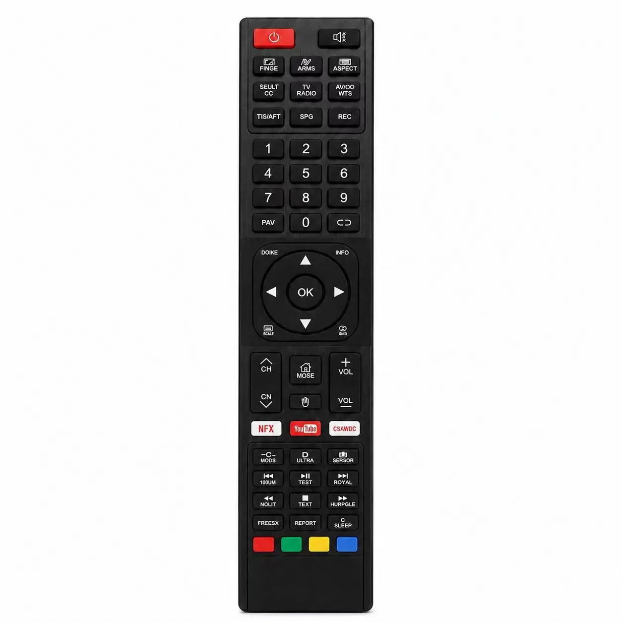 RM-C3401 TV Remote Replacement Fit JVC UHD Smart LED HDTV LT-55N775AN LT-65N785A LT-50N750 LT-55N685AN LT-75N785A LT-65N785AN AN