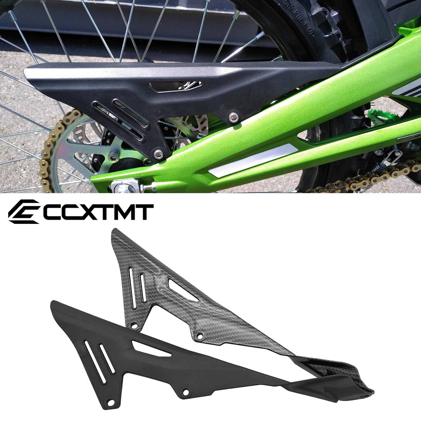 Cubierta de protección de cadena de motocicleta, cubierta de piñón adecuada para Sur Ron sur-ron Light Bee X & S para bicicleta eléctrica Segway X260 X160