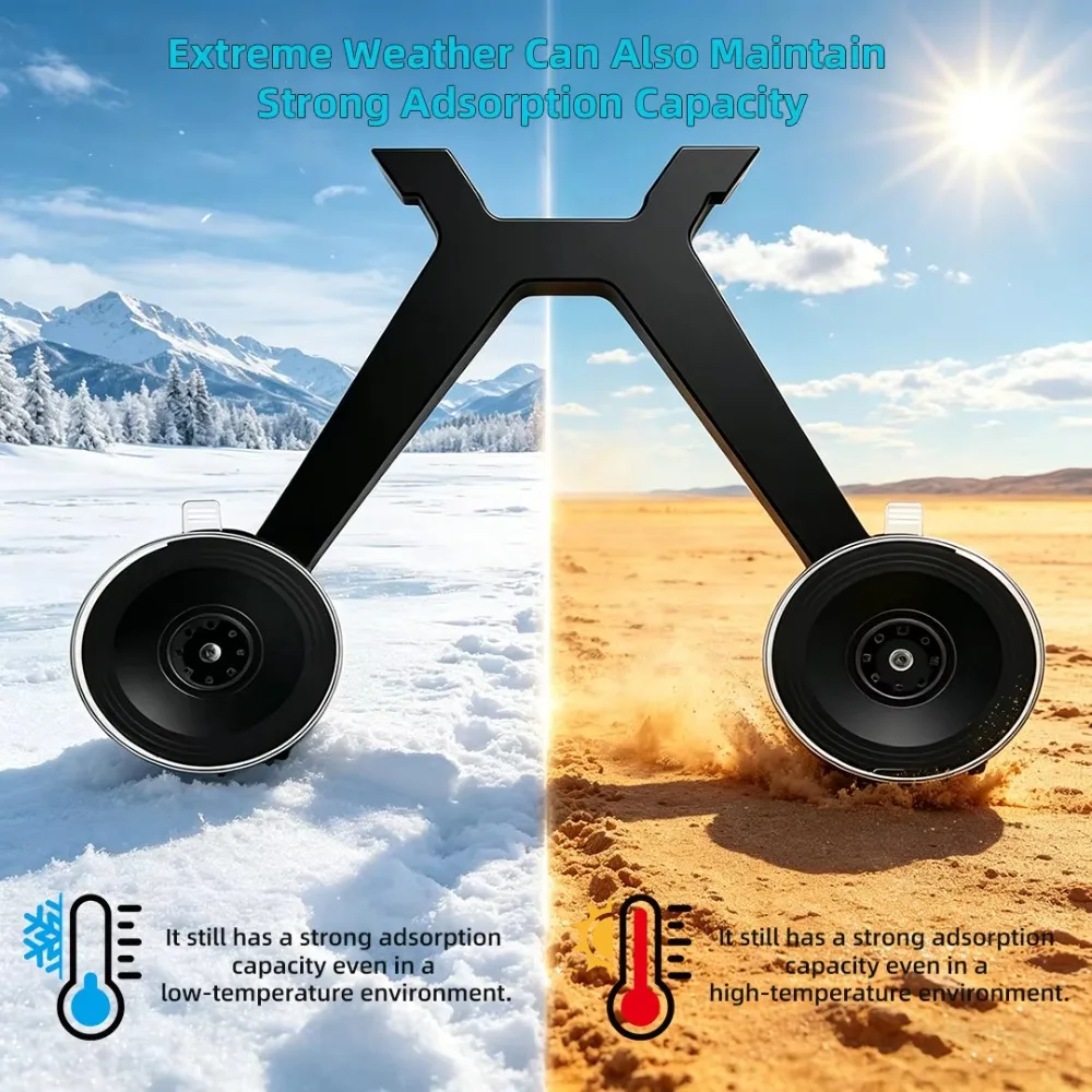 Car Windshield Suction Cup Mount Stand Compatible With Starlink Mini Portable Satellite Antenna Bracket