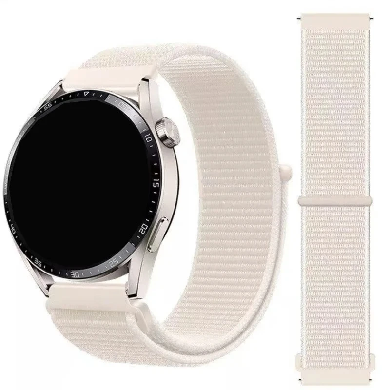 20mm Watch Straps For Amazfit GTS 4-3-2-2e-Mini GTR 4-3/47mm GTR 2e Nylon Loop Belt Bracelet Correa Amazfit Bip Lite 22mm Band
