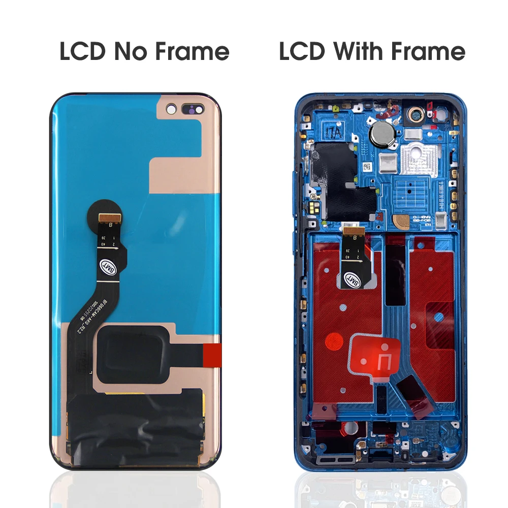 Imagem -03 - Substituição do Conjunto do Digitalizador da Tela Sensível ao Toque Display Lcd Apto para Huawei P40 Pro 658 Polegadas Els-nx9 Els-n04 Tn00