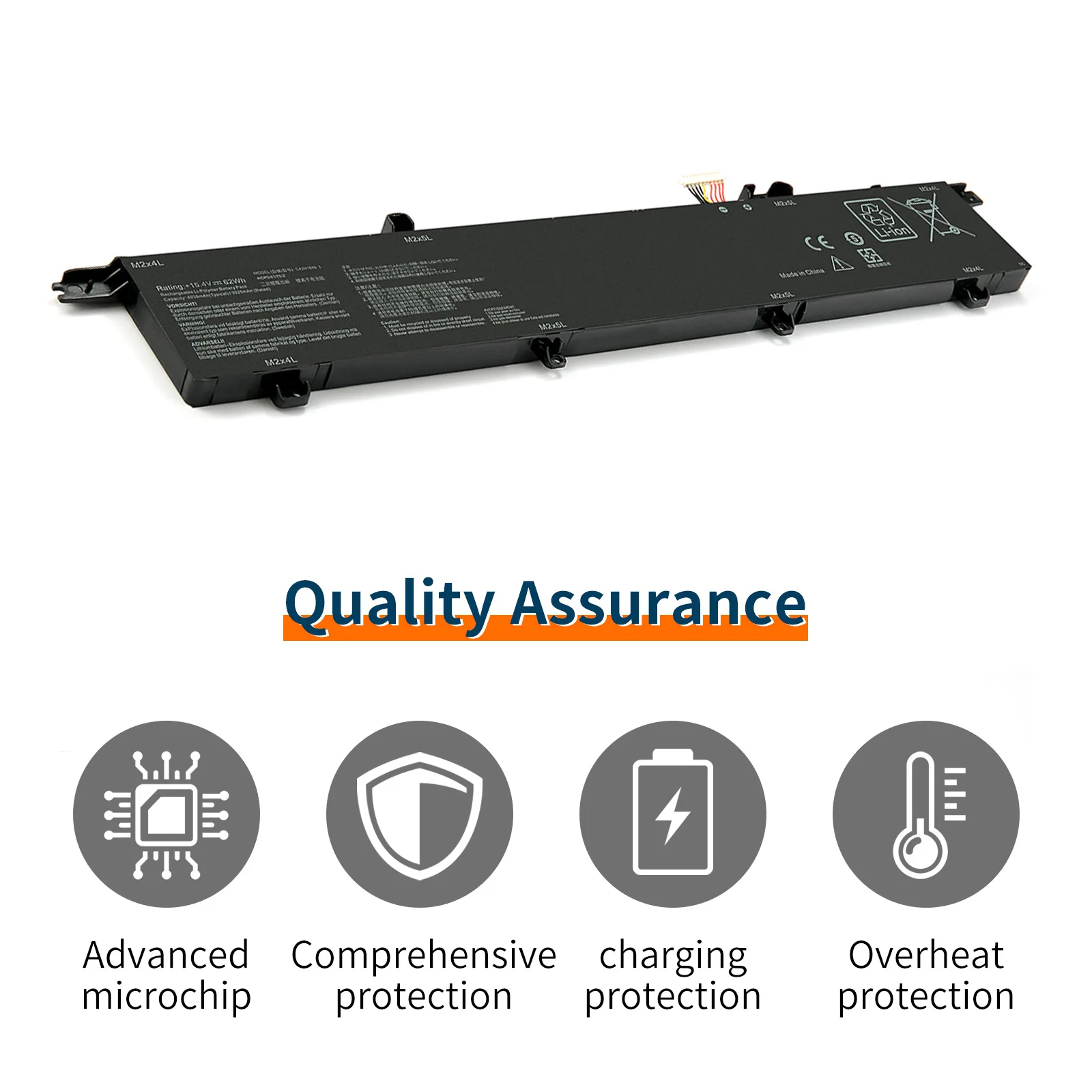 C42N1846-1 Laptop Battery For Asus ZenBook Pro Duo UX581GV Duo Pro UX581G Pro Duo UX581GV 0B200-0349000015.4V 62WH