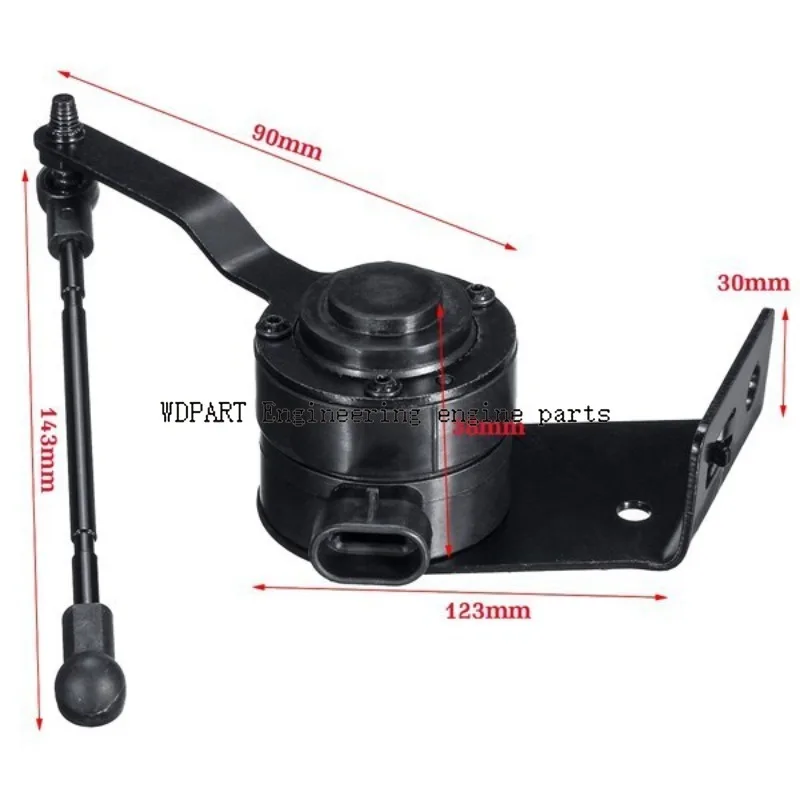 L+R 2 Buah Sensor Ketinggian Suspensi Untuk Cadillac Chevy GMC 15098629 15098628