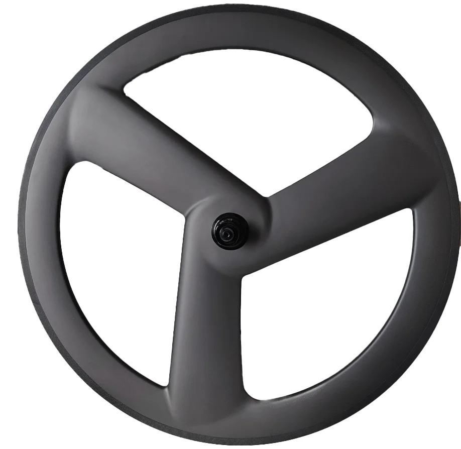 

Карбоновые колеса для шоссейного велосипеда 700C, легкая высокоскоростная велосипедная колесная пара с 3 спицами для езды на велосипеде и гонок