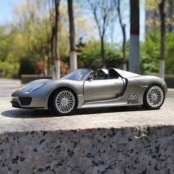 1:18 918 Spyder Roadster Alloy Sports Car Model Diecast Metal Super Racing Car Vehicle Model Simulation Collection Kids Toy Gift