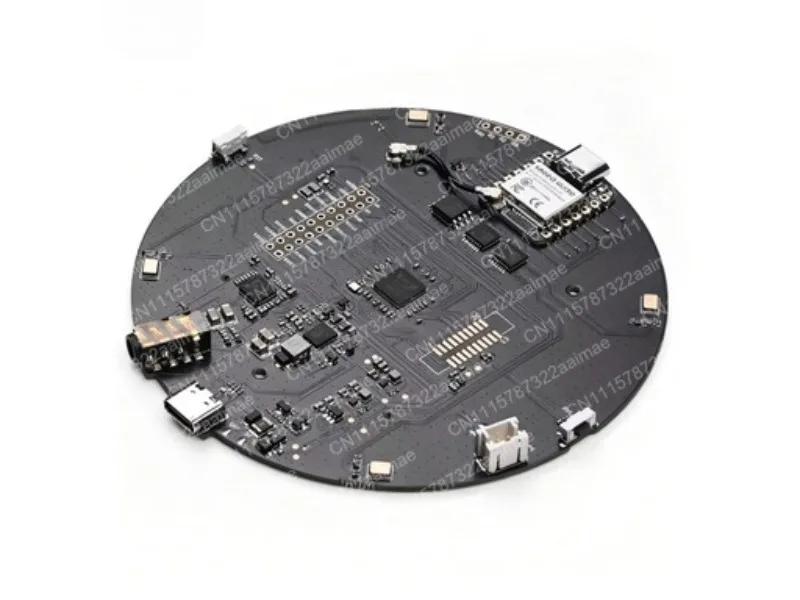 4 Microphone Array USB Development Board AEC AGC Beamforming DoA Noise Suppression 360 Voice Processing Module