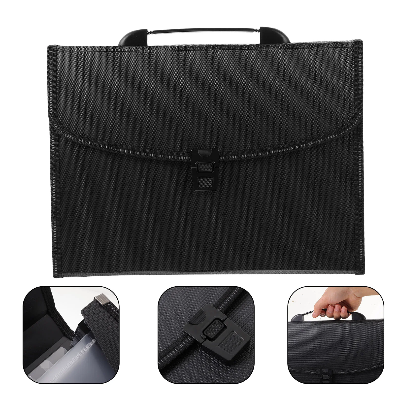 

13 Slots Portable Organ Bag File Folder for Student Accordion Office High Capacity