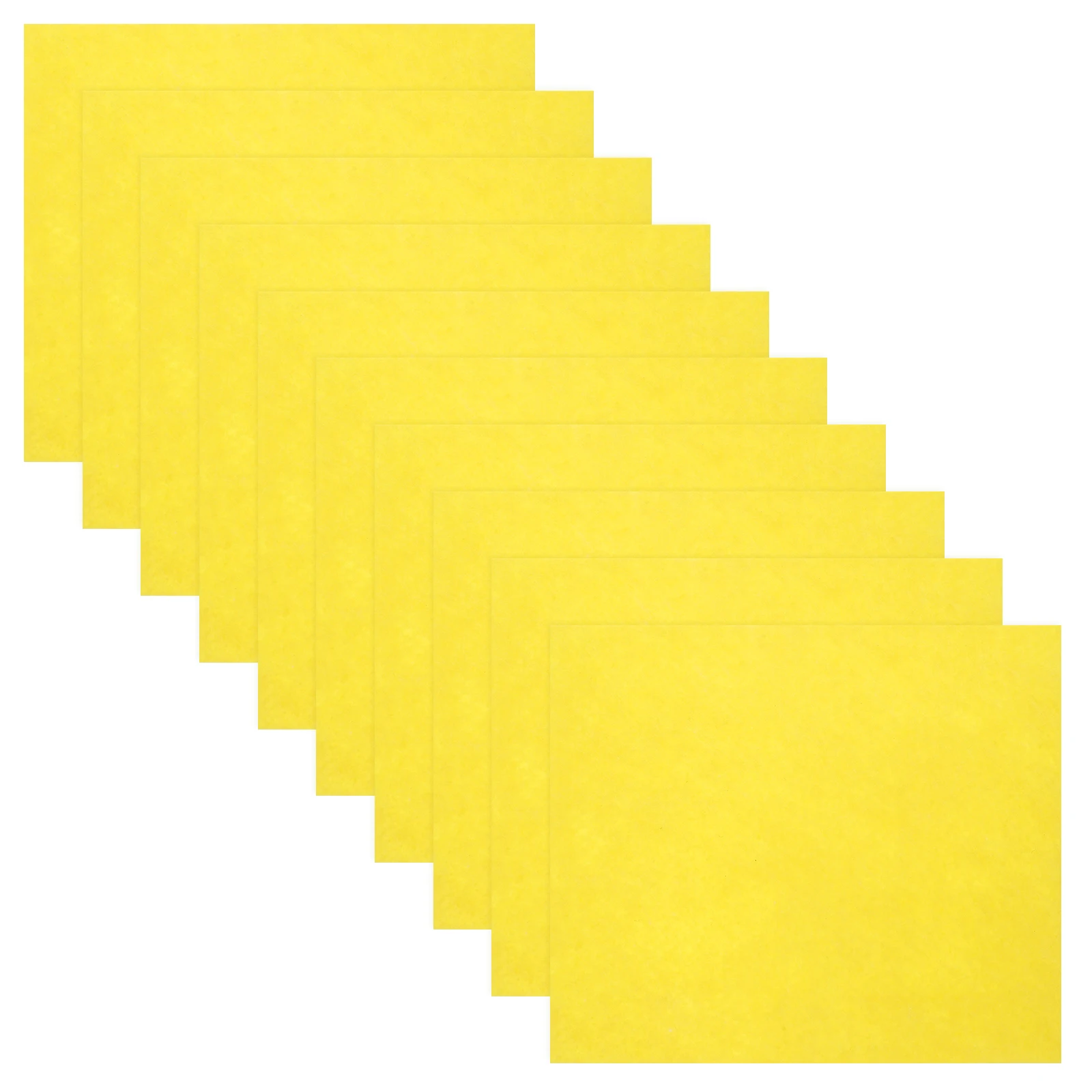 

10 Pcs Dish Cloths Absorbent Nonstick Kitchen Towels Gold Reusable Sponge Wipes Cleaning Rags High Absorbency