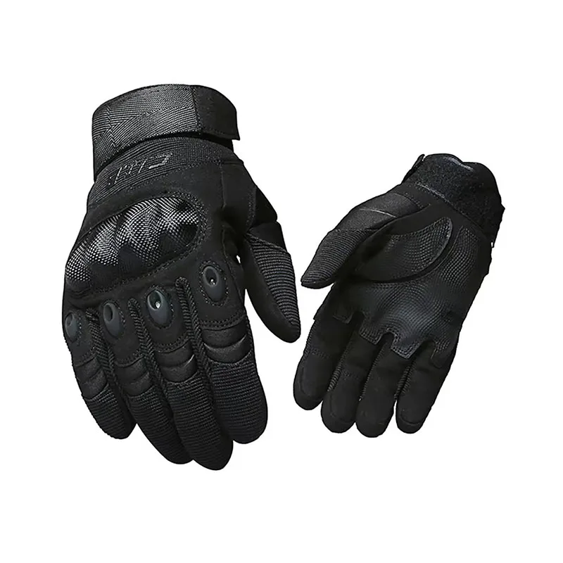 Men's Full Finger Tactical Gloves Touchscreen Compatible Hard Knuckle Protection for Airsoft Paintball Military Motorcycle