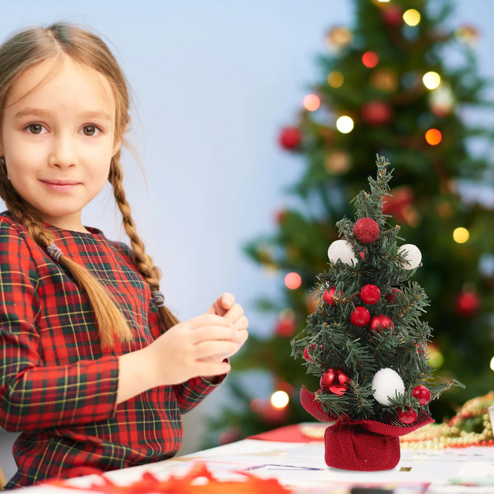 

Mini Christmas Tree Ornaments Trees Xmas Decor Decorations Unique Home house