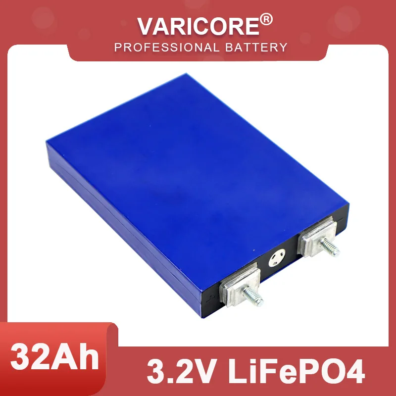 VariCore 3.2V 32Ah akumulator LiFePO4 fosforan 32000mAh dla 4S 12V 24V modyfikacja akumulatorów motocyklowych