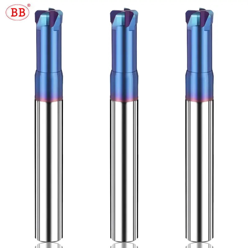 

Концевая фреза с угловым радиусом BB с короткой режущей твердосплавной BL2060 для стального железа