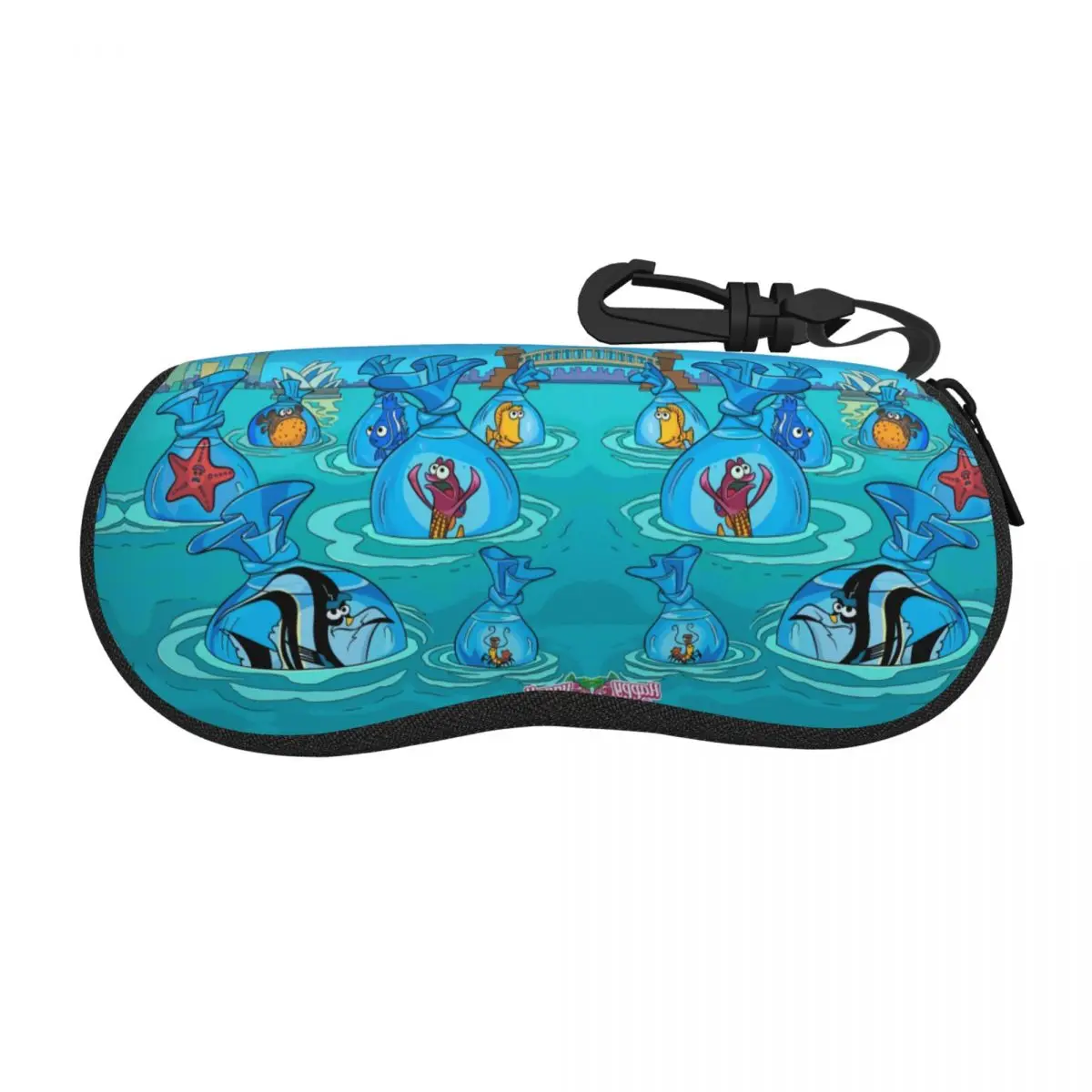 

Мягкий чехол для солнцезащитных очков Nemo на заказ, неопреновый чехол на молнии, чехол для очков Marlin Dory Shell, защитная коробка для очков на заказ