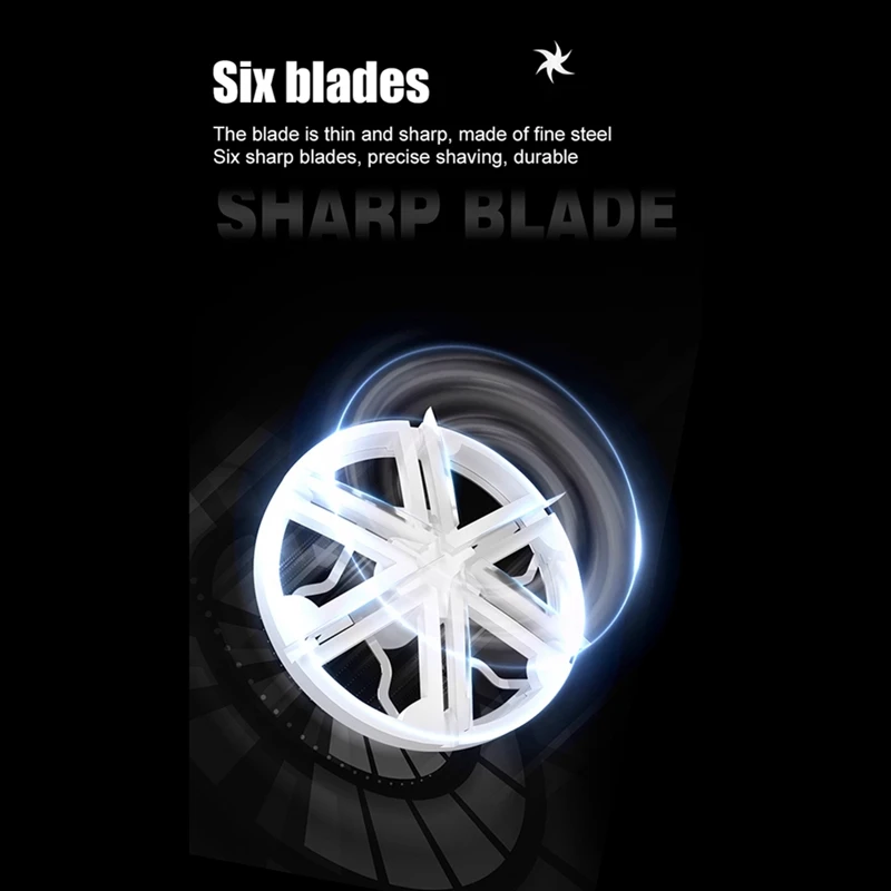 Electric Shaver USB Rechargeable Digital Display Shaver Mini Portable Multifunctional Travel Men's Razors Waterproof