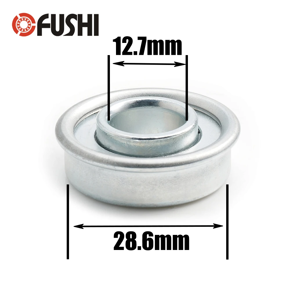 Fushi 4 X Wheel Lawn Mower 12.7 Mm X 28.6 Mm Tractor Lawn Tractor Wheels Ball Wheel