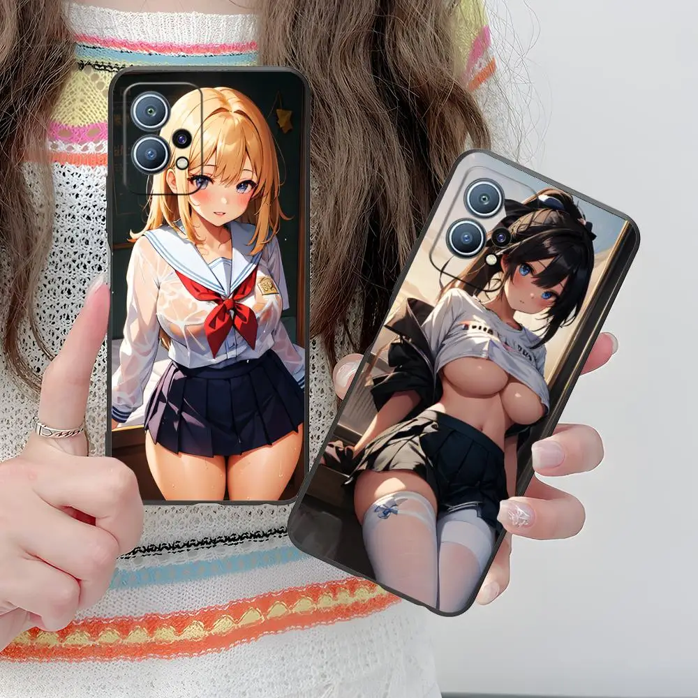 JK زي مدرسي فتاة جراب هاتف لهواوي P60 P50 P40 P30 P20 P10 P9 P8 Pro لايت زائد الطباعة الملونة واقية غطاء جميل